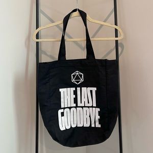 Odesza The Last Goodbye Tour EDM Exclusive VIP Black Tote and Tour Pin Bundle